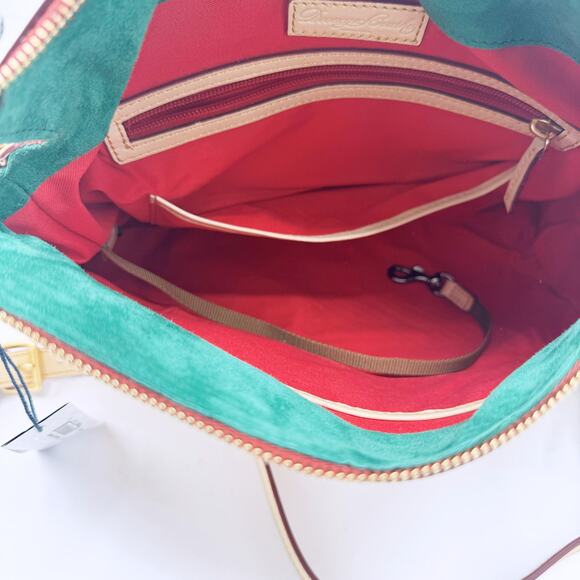 Dooney & Bourke Florentine Leather Medium Zip Crossbody - Picture 10 of 16